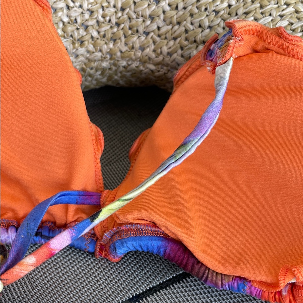 SEAFOLLY Colorful Ruffled Bikini Set - Picture 3 of 7